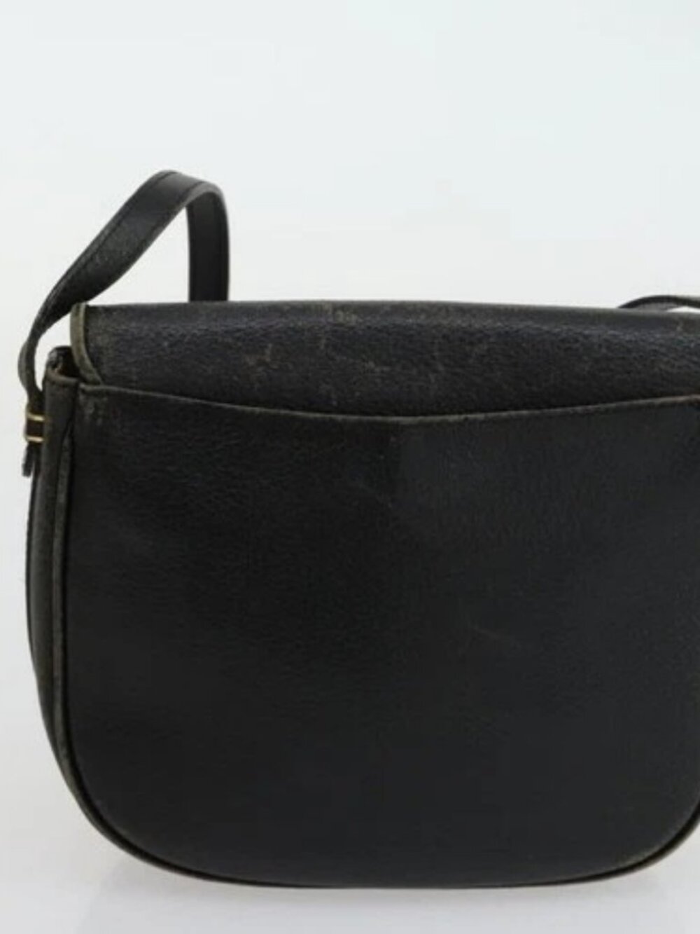 Burberrys Chloe Cartier Fendi BALLY Shoulder Bag Leather 5 Set Black Auth 158553 - Picture 11 of 15